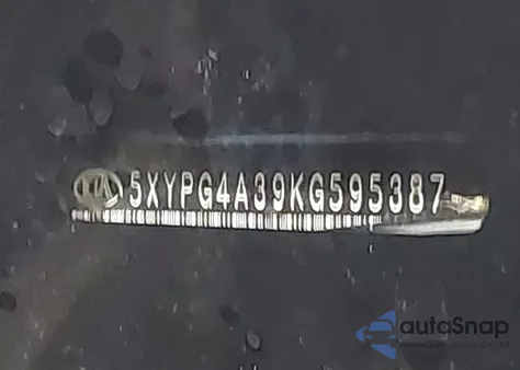 2019 Kia Sorento 2.4L L z USA, uszkodzony, nr VIN 5XYPG4A39KG595387